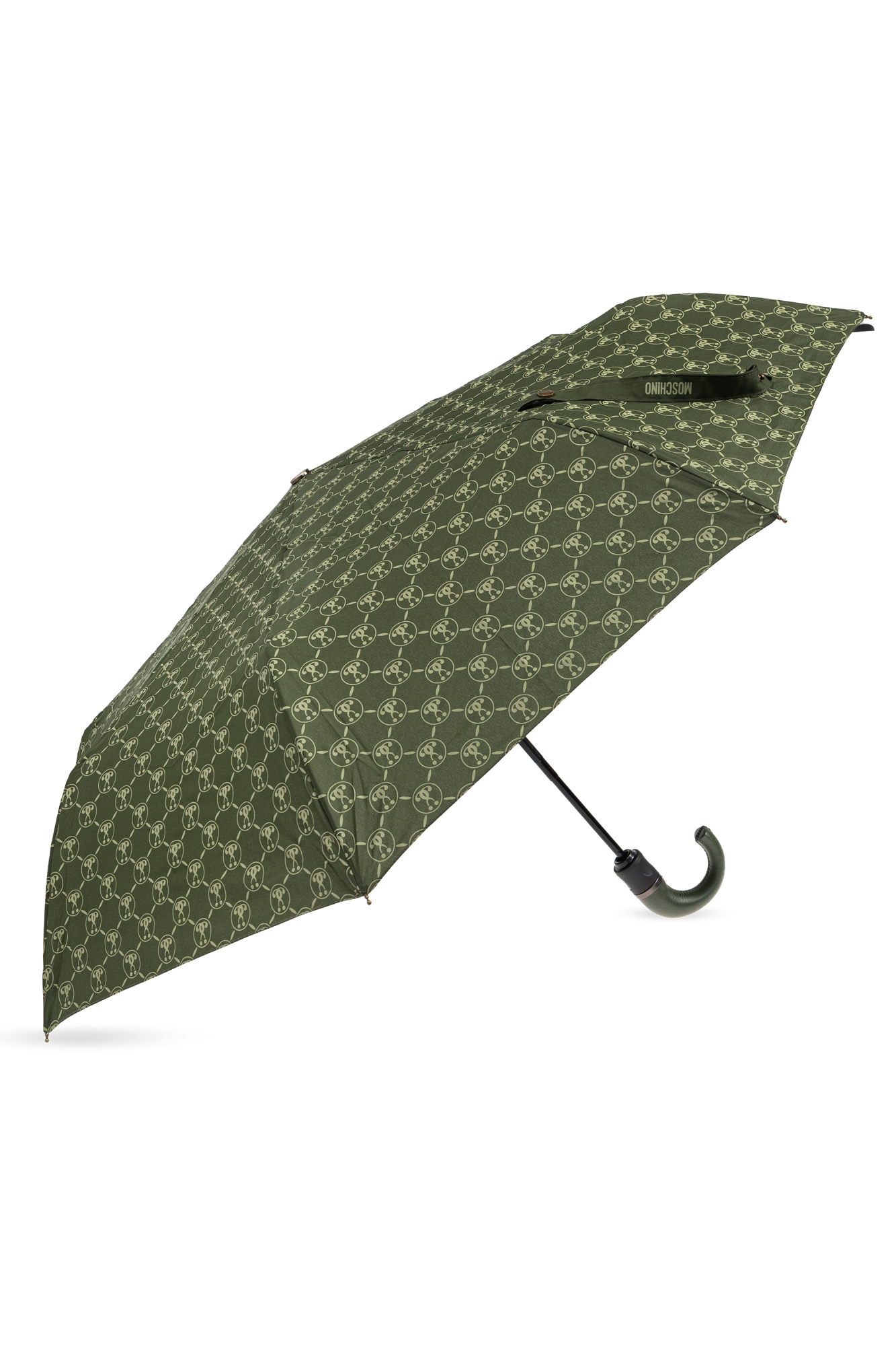 【Moschino】 Animal Printed Folded Umbrella Moschino Leopard Print Umbrella - ShopStyle